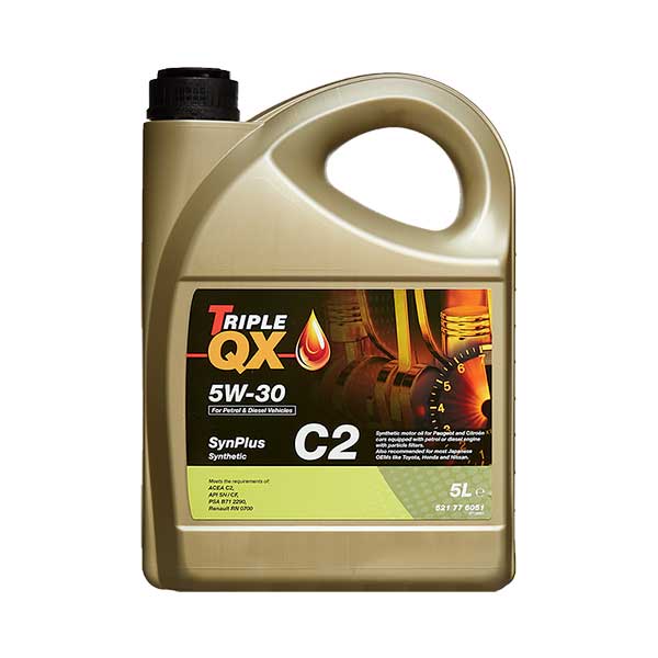 TQX Fully syntetic 5W-30, C2 - 5 Liter