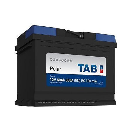 Bilbatteri - TAB Polar 60AH