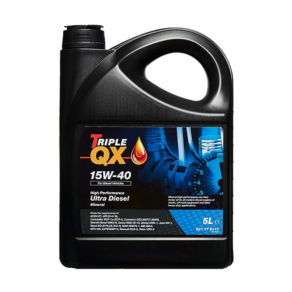 TQX Mineral, Ultra Diesel 15W-40  - 5 Liter