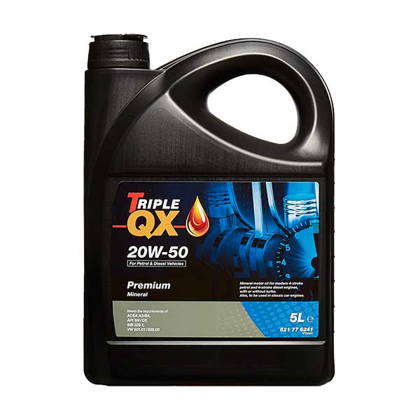 TQX Mineral, Diesel 20W-50  - 5 Liter