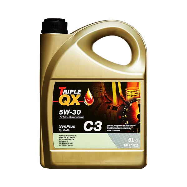 TQX Fully syntetic 5W-30, C3 - 5 Liter